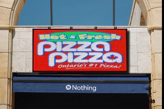 Amazon | P5 大型 LED看板 165X86CM 屋外用 電光掲示板 高輝度