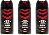 Power Deo Body Spray for Men, 150ml, Pack of 3