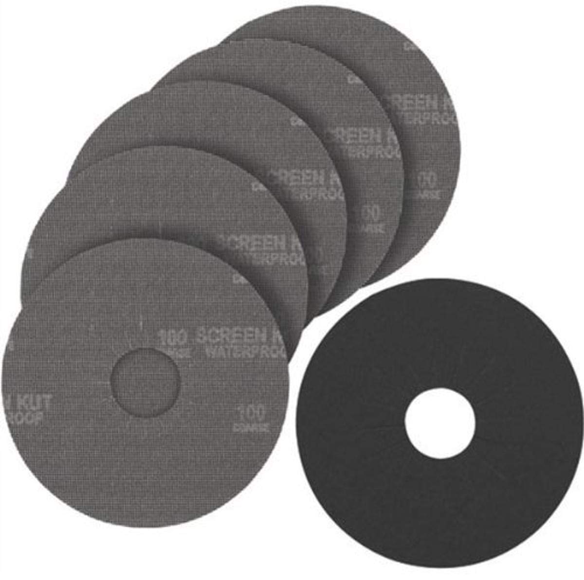 PORTER-CABLE 76080-5 9-Inch 80G Drywall Pad with 5 Mesh Discs