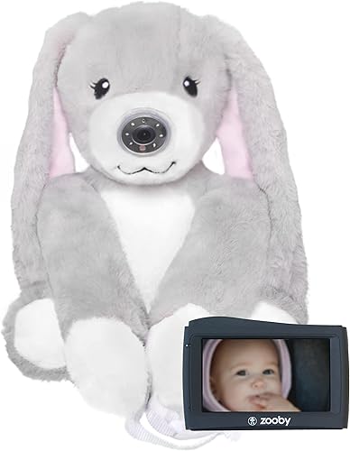 zooby El monitor de coche para bebés ayuda a reducir la distracción. Nuestro monitor de peluche que les encanta a los bebés sirve como un compañero