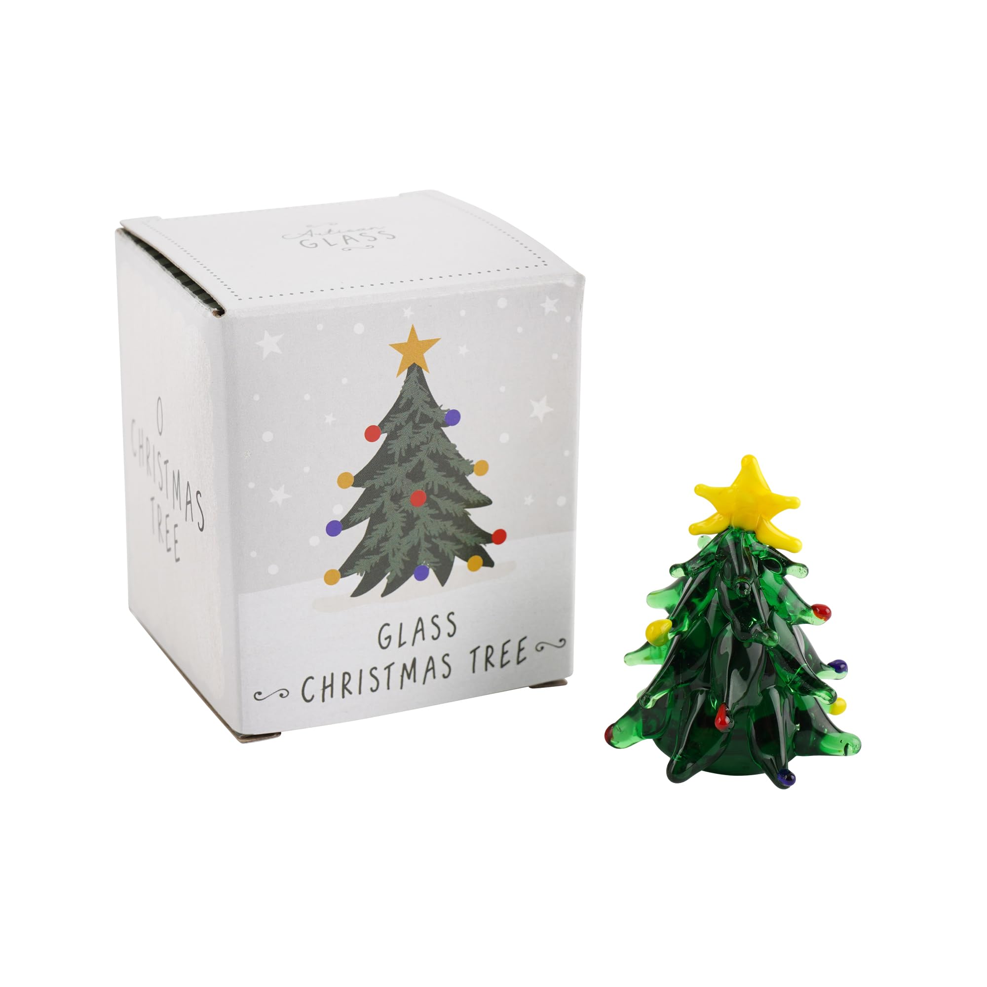 CGB Giftware | Glass Christmas Tree | Gift Box | Decoration | Ornament | Collectable | Gift For Home | Christmas Decoration