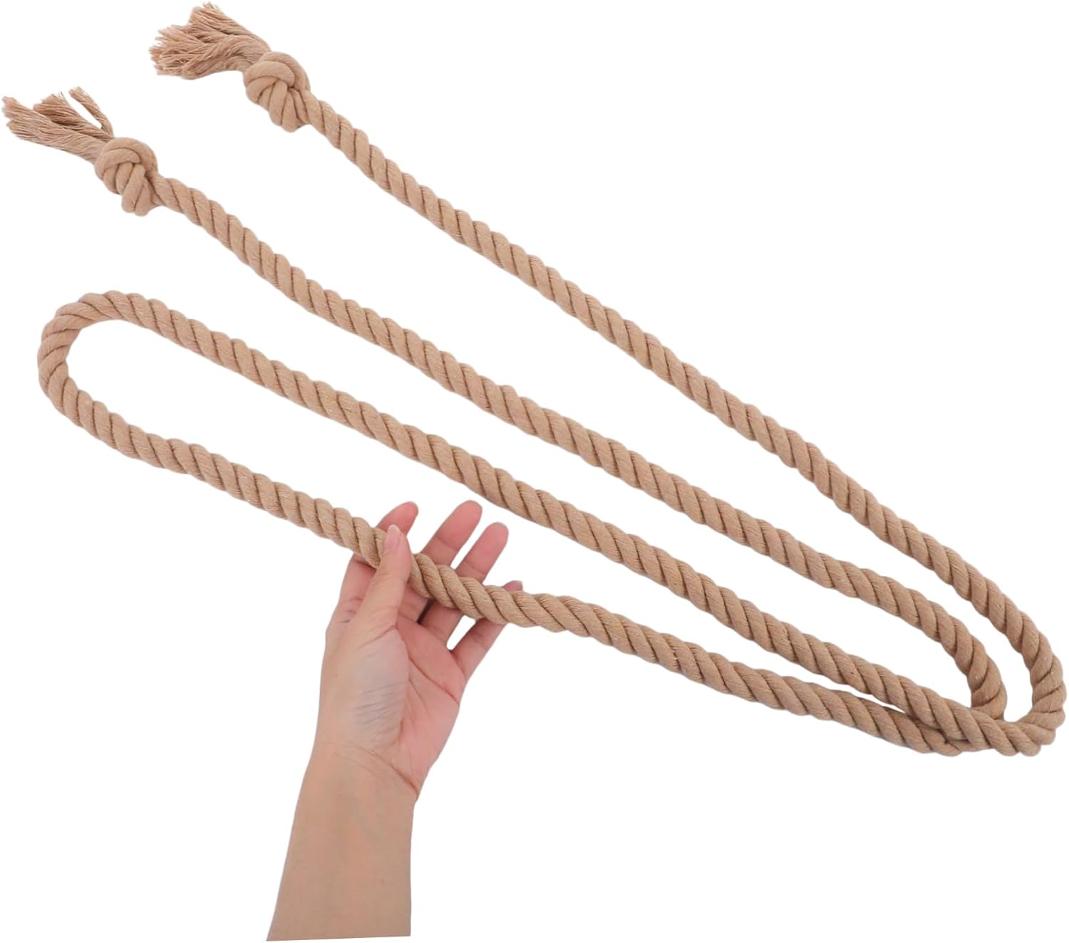 FRCOLOR Gothic Style Pastor Waist Belt Woven Hemp Rope Costume Accessory Long Adjustable Waist Belt for Men for Cosplay and Religious Ceremonies - Image 4