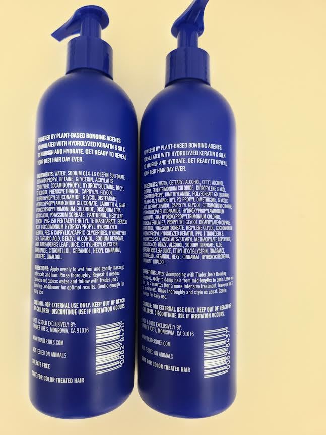 Trader Joe Bonding Shampoo & Conditioner Set