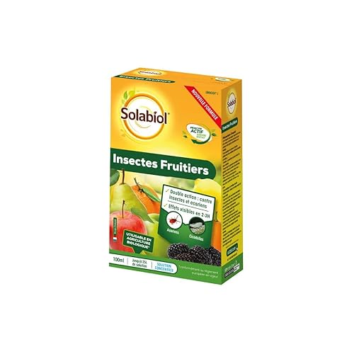 SOLABIOL Anti Insectes Fruitiers- 100ml - 25L De Solution -