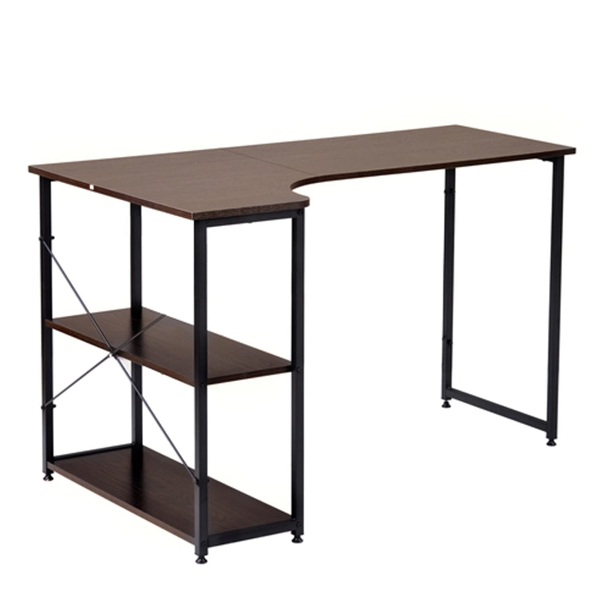 机・テーブル 「新入荷」全新品 2台 【ナチュラル】パソコンデスク L