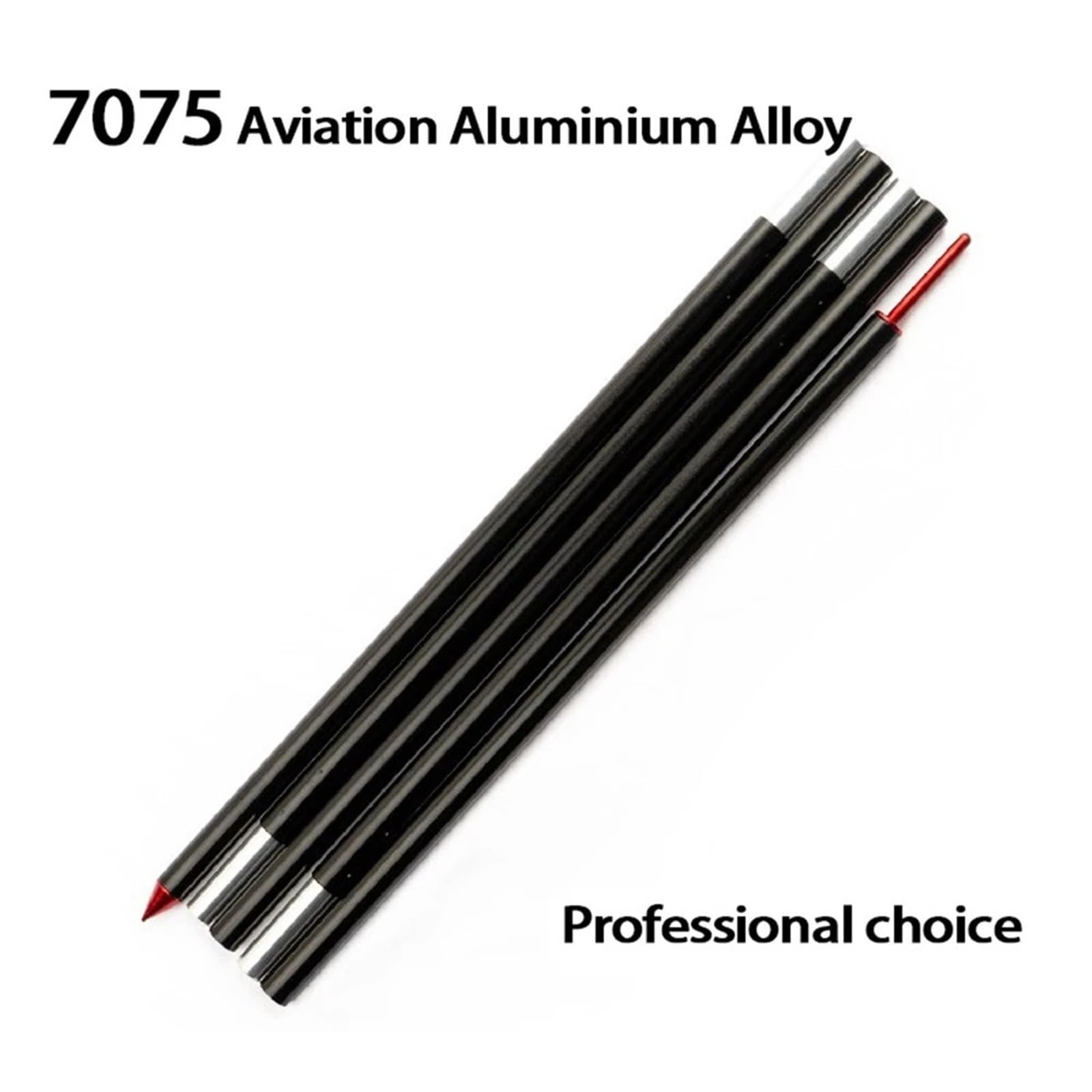 Zeltstangen 2 Stücke Zelt Plane Pole 7075 Aluminium Legierung 16mm 18mm Outdoor Camping Unterstützung Pol Sun Shelter Strand Stangen Zubehör