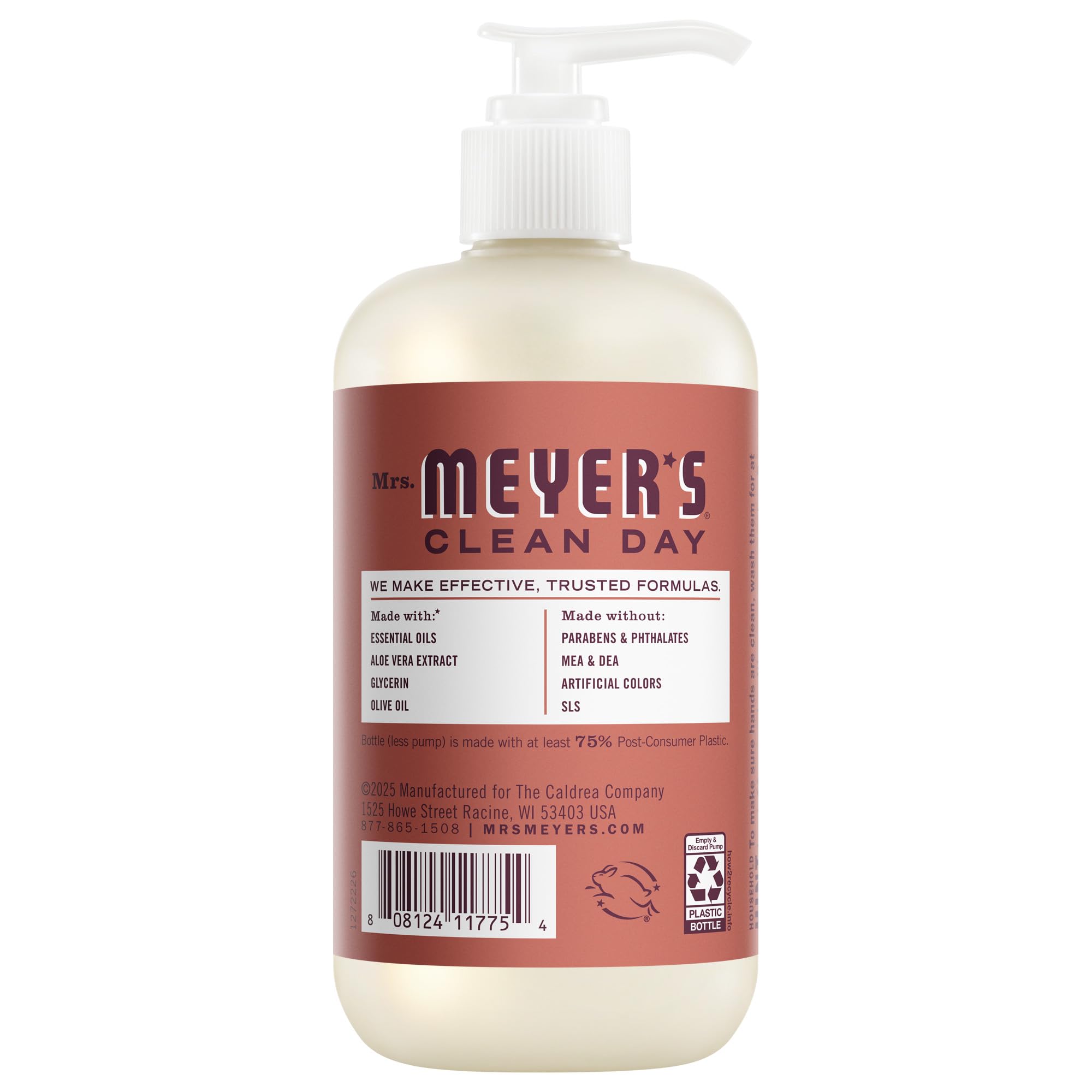 Condition photo showing New/Like New for MRS. MEYER'S CLEAN DAY Hand Soap, Fall Leaves Scent, 12.5 Fl Oz Bottle