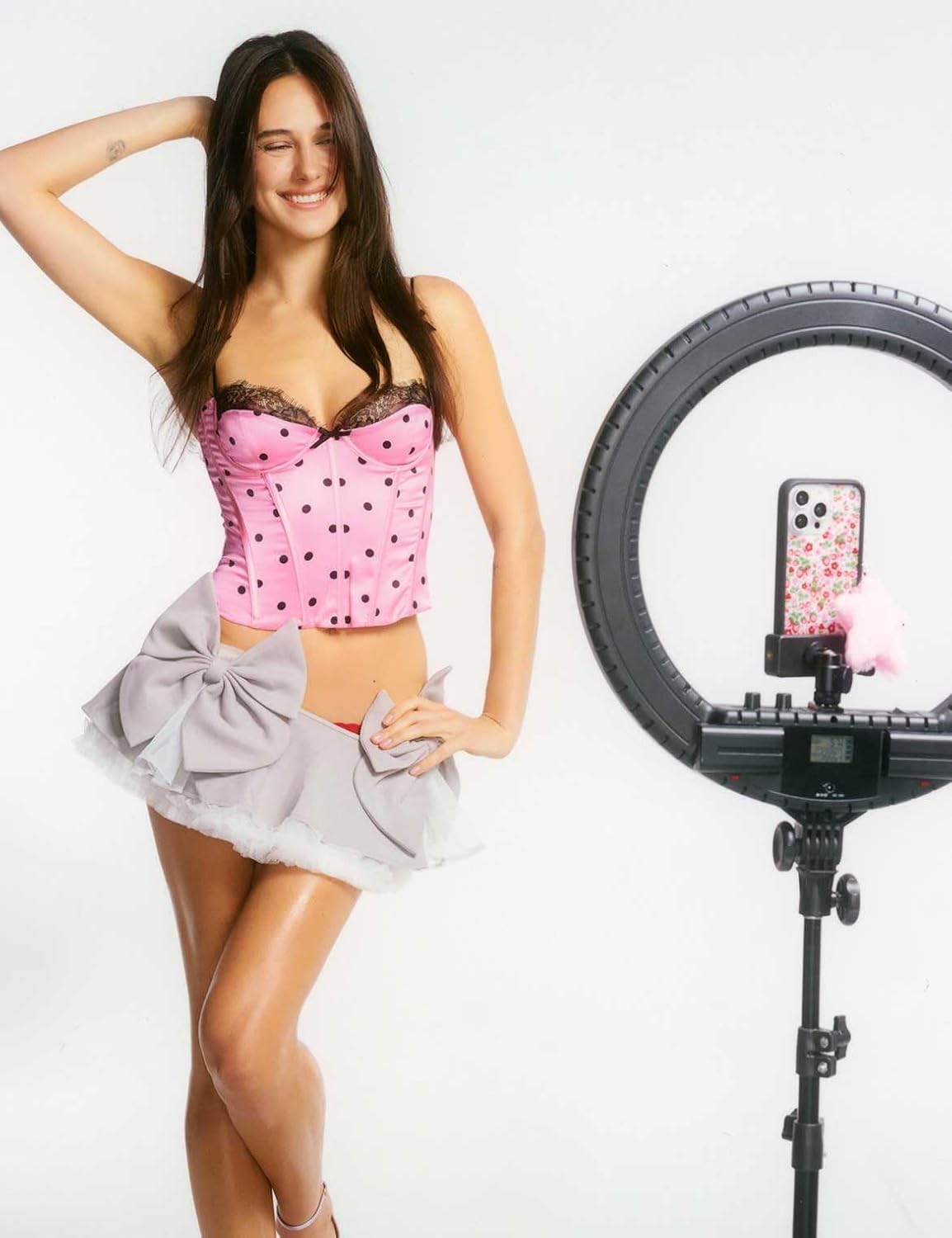 Wildflower Cases - Compatible with iPhone 16 | Protective Black Bumper, 6.5ft Drop Test Certified, Women Owned Small Business | Fruit Cherries Strawberry Floral Cute Trendy | Berry World - Image 3