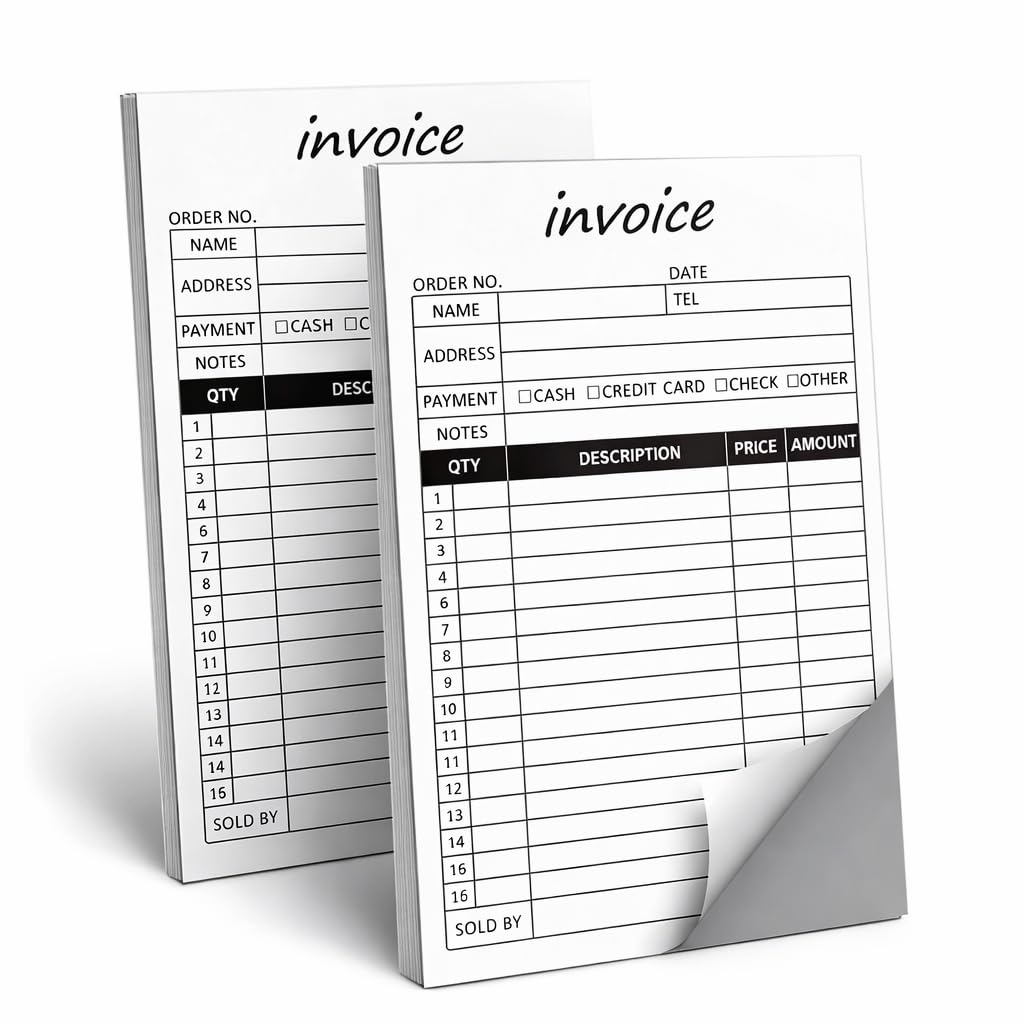 Myy Brand Printed Bill Estimate Book, Cash Memo for Shops, Office and Stores - Pack of One Book - 100 Pages - 14x22 cm