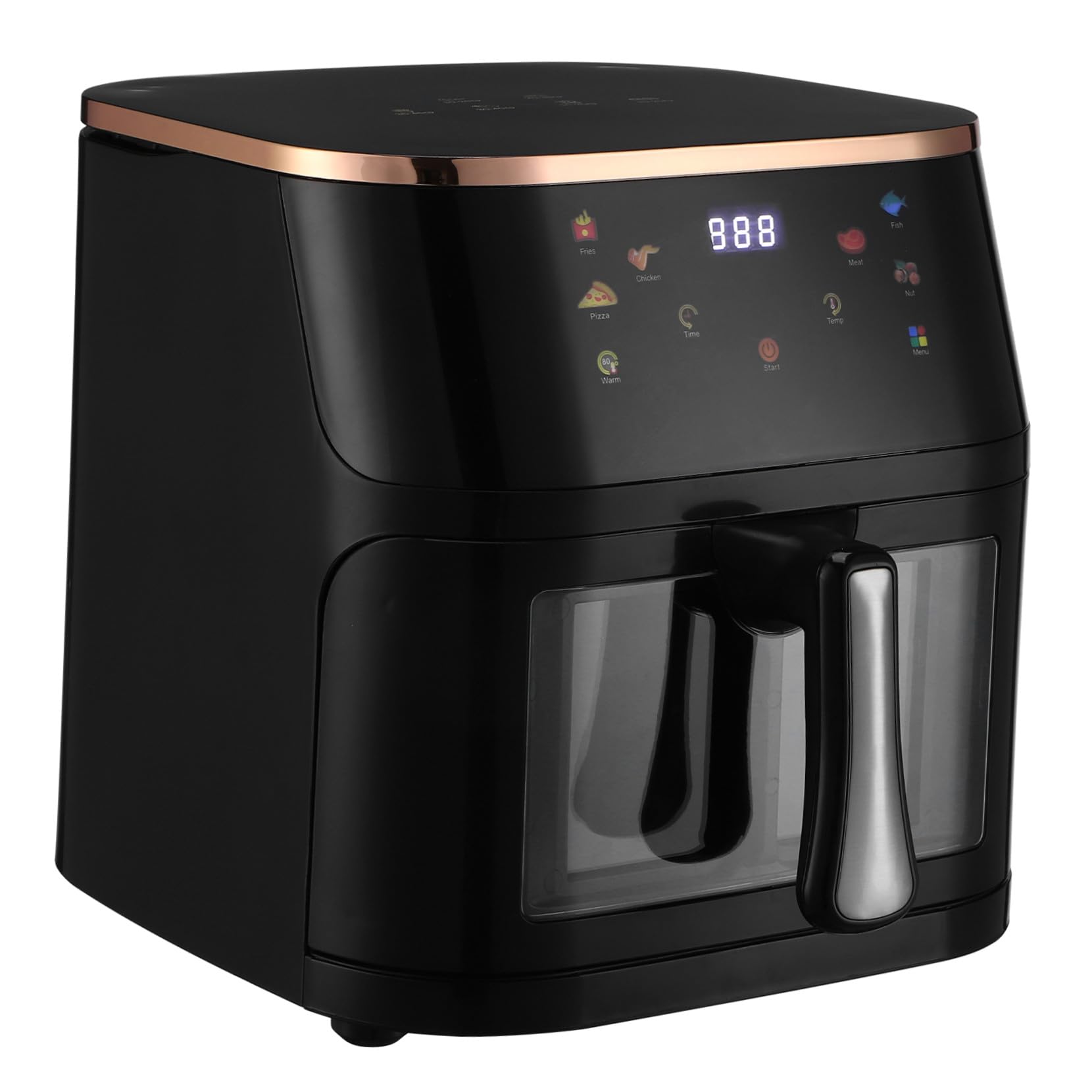 Friteuse air multifonction à cuisson saine et faible huile avec hublot Alipis