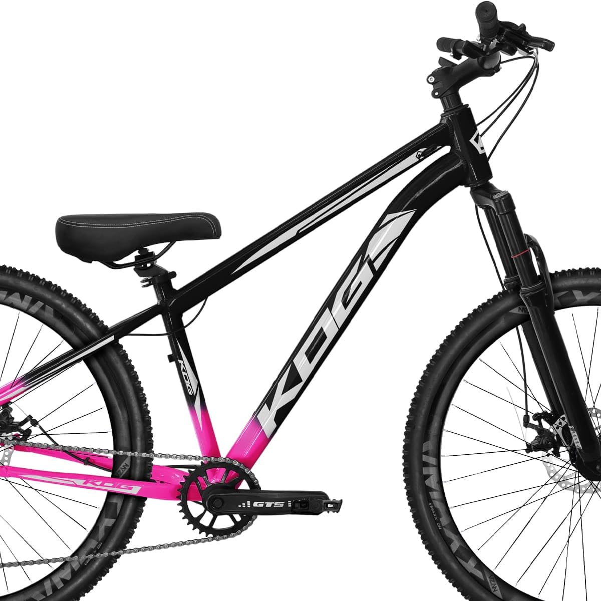 Bicicleta Aro 26 KOG Freeride 1x7 – Estilo Grau, Suspensão 29