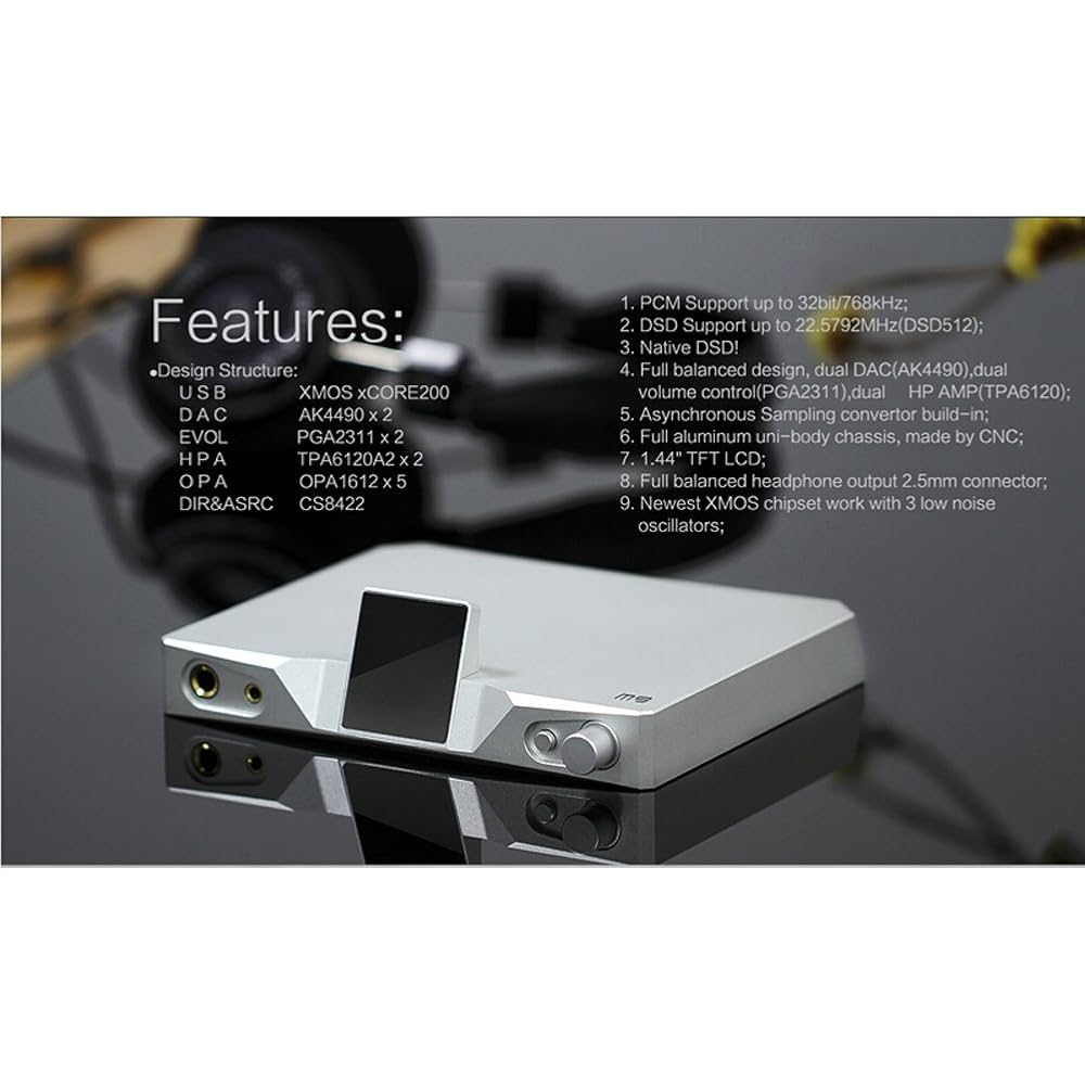 S.M.S.L SMSL M9 DAコンバータDAC Amazon.co.jp: SMSL M9 32bit / 768kHz DSD512 AK4490x2 XMOS