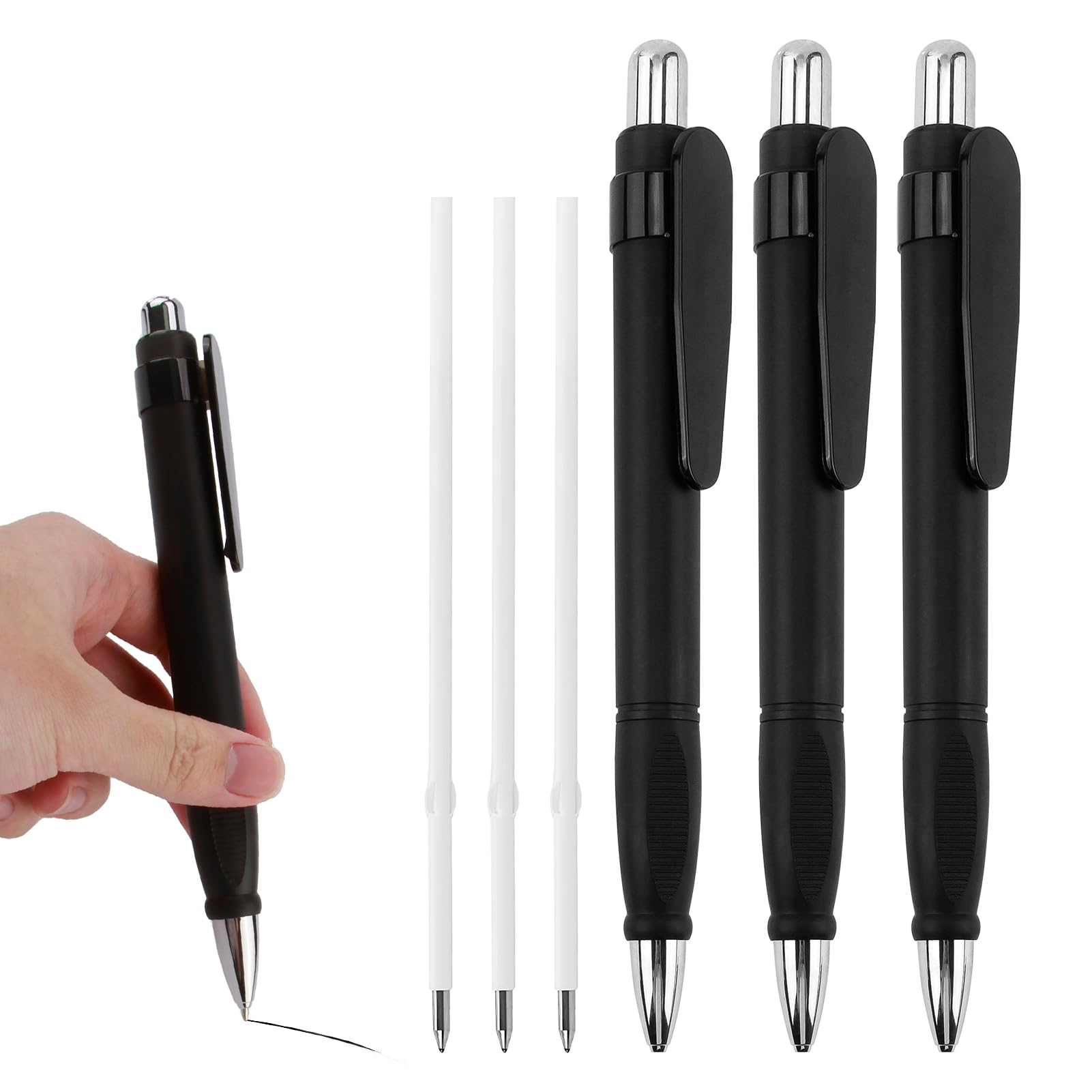 teashow 3Pcs Extra Large Ballpoint Pens