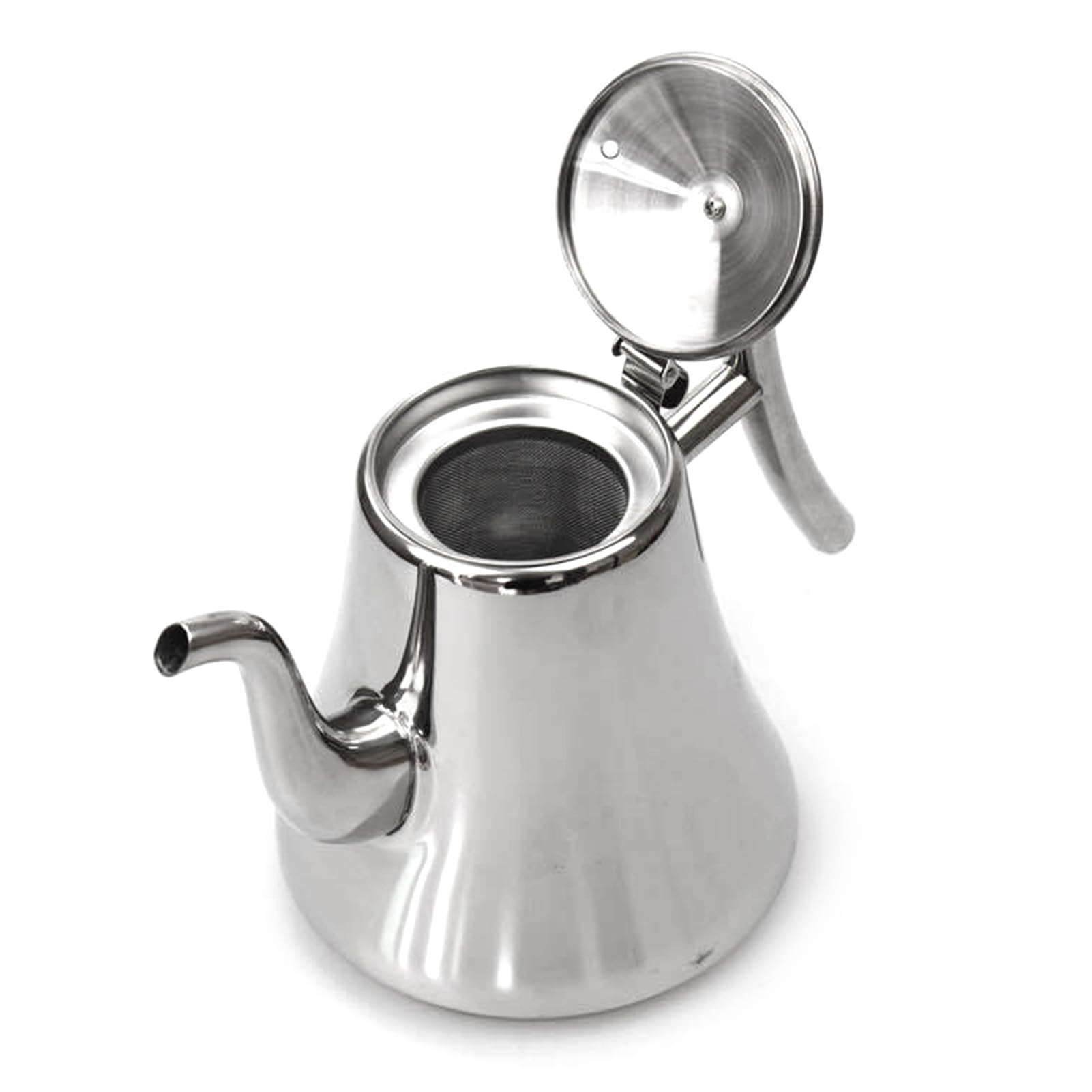 Pitcher Wodny, Miotacz Mleka z Filtrem i Uchwytem Teapot Mniej Stal Grusty Gęsek Nlej kinę Kettle Piepki Pitcher Dzbany Dzbany na domową kuchnię (1.2L) (1.8L) (2.4L)
