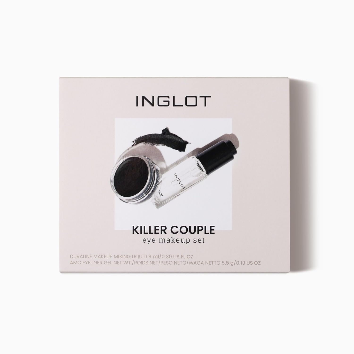 Inglot Eye Set | Duraline + AMC Eyeliner Gel 77 - Image 2