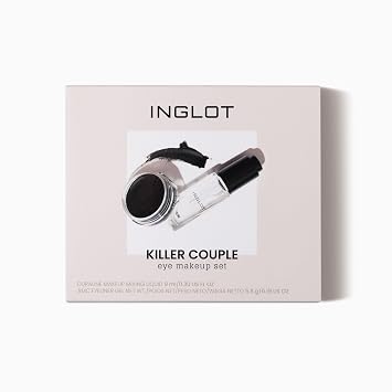 مجموعة عيون INGLOT | Duraline + AMC Eyeliner Gel 77