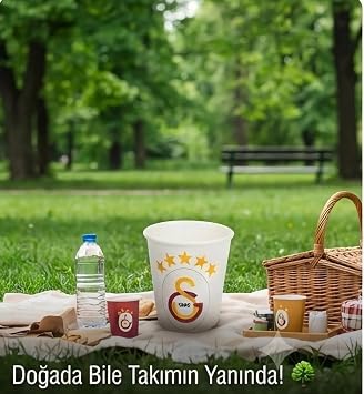 Baskılı karton bardak 180 ml sızdırmazlık garantili 50 adet