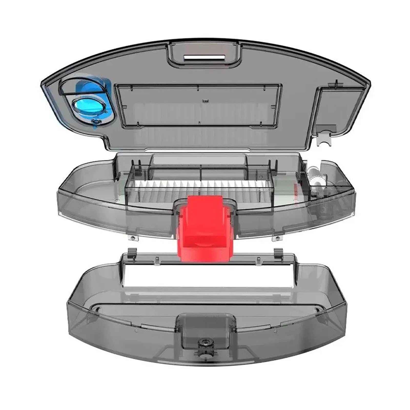 Cubo De Residuos Repuesto Compatible Con Lefant M1 M2 Pro U180 OKP-K8 | Cubo recolector de polvo de repuesto for robot barredor automático(M1)
