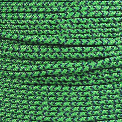 West Coast Paracord 425 Paracord (3mm) - 10, 25, 50 or 100 Foot Hanks - Made of 100% Nylon - For Tactical, Crafting, Survival, General Use