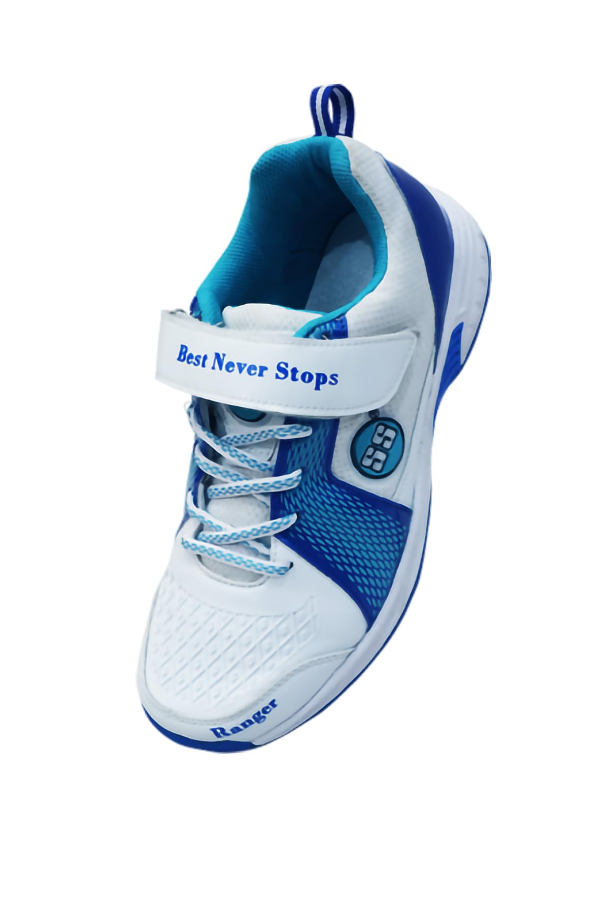 SS Acc0526 Ranger Spikes Cricket Shoes Size 4 | Training Cricket Spikes with Durable Sole and Excellent Ground Grip