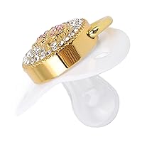 Vista 11 de Baby Pacifier, Baby Pacifier for 6 to 18 Months Baby Soft Touch Silicone Bling Baby Pacifier Anti Static Newborn Pacifiers for Home (Blue) Pacifiers