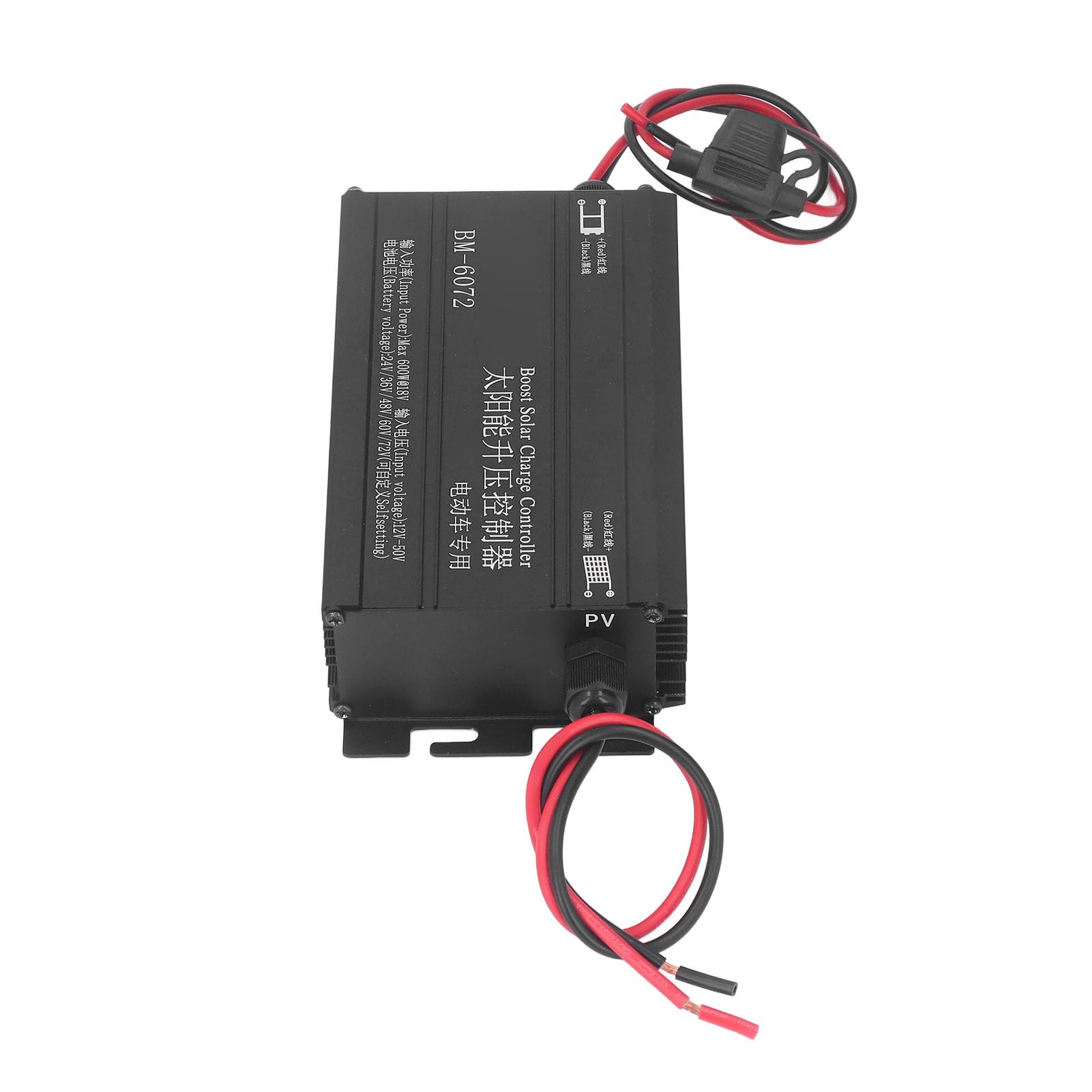 Marhynchus MPPT Boost Regulator ładowania Słonecznego Wydajna ładowarka Słoneczna Step Up do Pojazdów Elektrycznych 24V 36V 48V 60V 72V Stop Aluminium