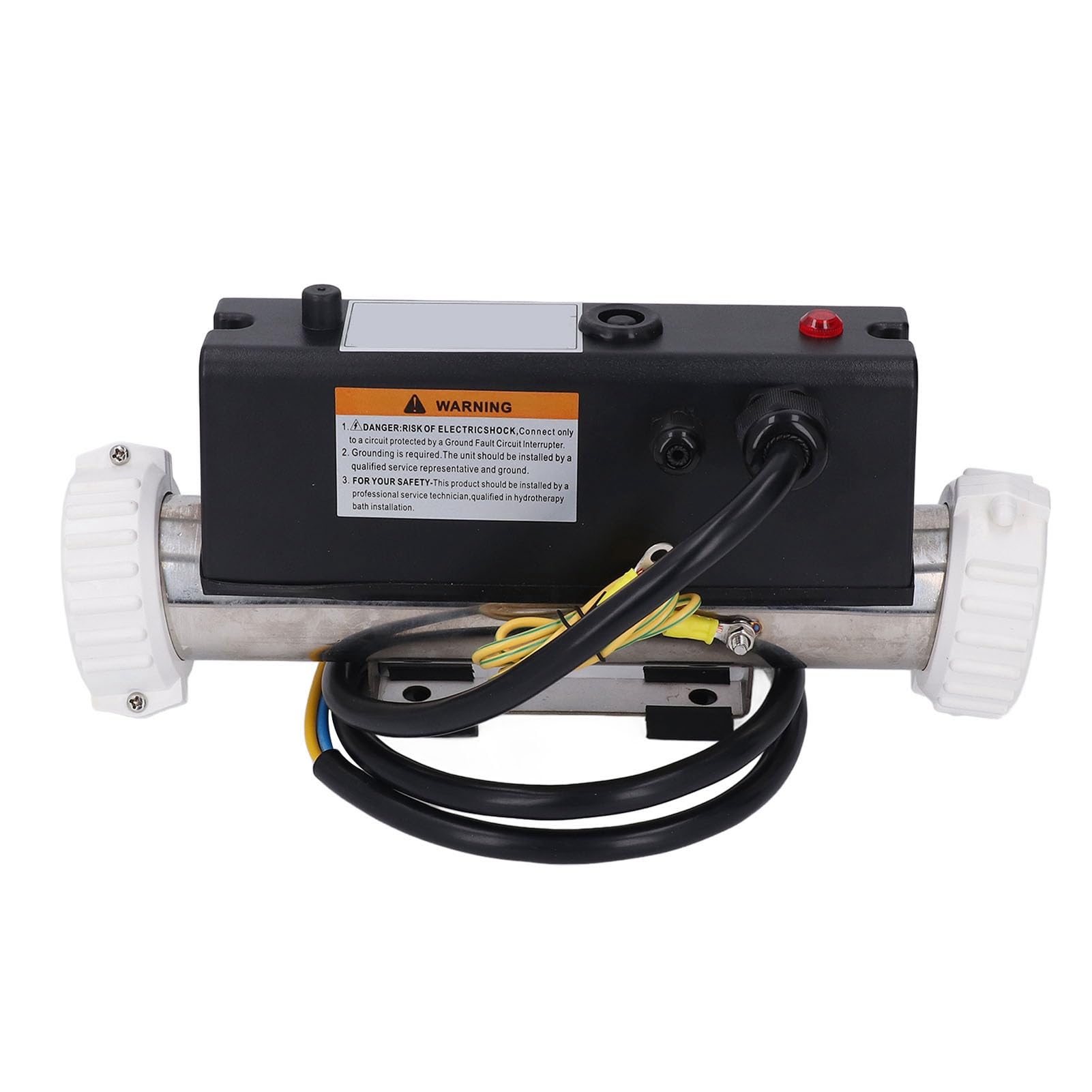 Podgrzewacz Basenowy Elektryczny Podgrzewacz Termostat Wody z regulacją Temperatury Samonagrzewanie do Wanny z Hydromasażem Basen Przewodowy (1KW)