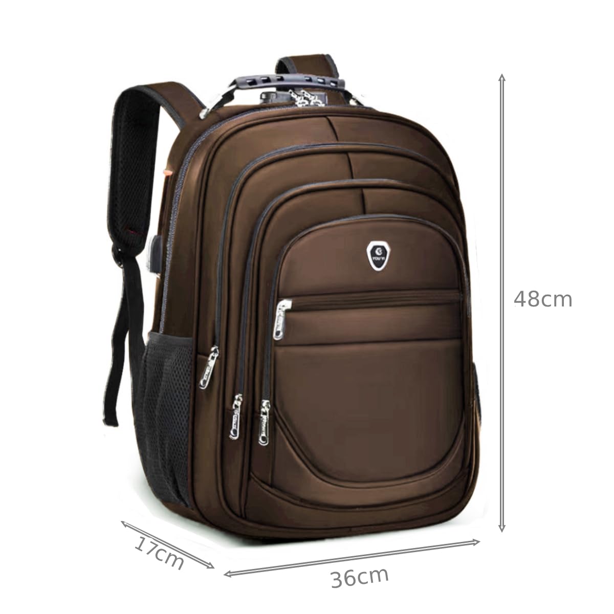 Mochila Grande Masculina Feminina Escolar Bolsa Para Laptop Notebook Casual Escola Trabalho Viagem Senha Trava Anti Furto Cabo Usb Auxiliar em promoção! Veja a oferta e mais achadinhos de Bolsas 7 Hoje é o melhor dia para comprar Mochila Grande Masculina Feminina Escolar Bolsa Para Laptop Notebook Casual Escola Trabalho Viagem Senha Trava Anti Furto Cabo Usb Auxiliar com aquele preço maroto! Promoção! Aproveite a oferta! 7
