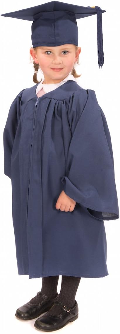 Children's Nursery Graduation Gown and Cap - Matte