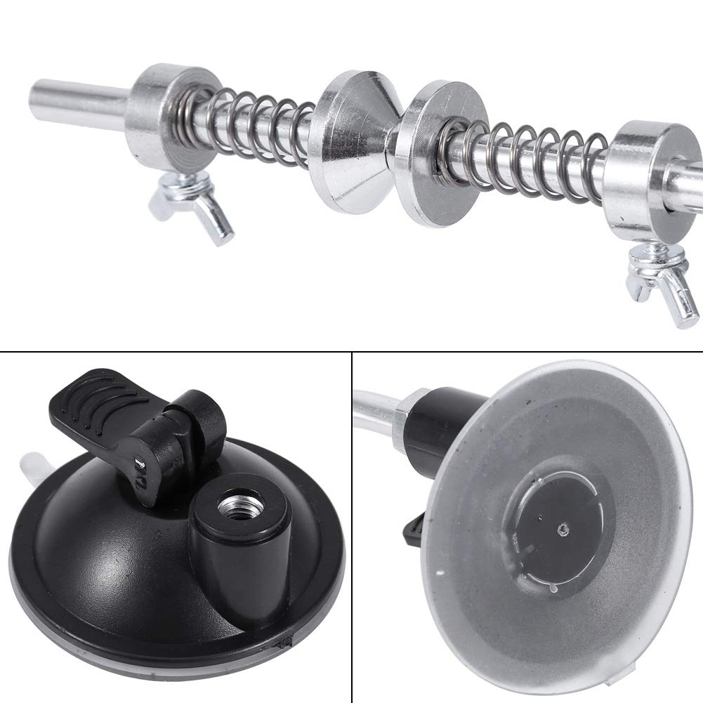 Bobina De Línea De Pesca Y Carrete De Pesca Portátil En Aluminio Para Cualquier Tamaño - Color Plata