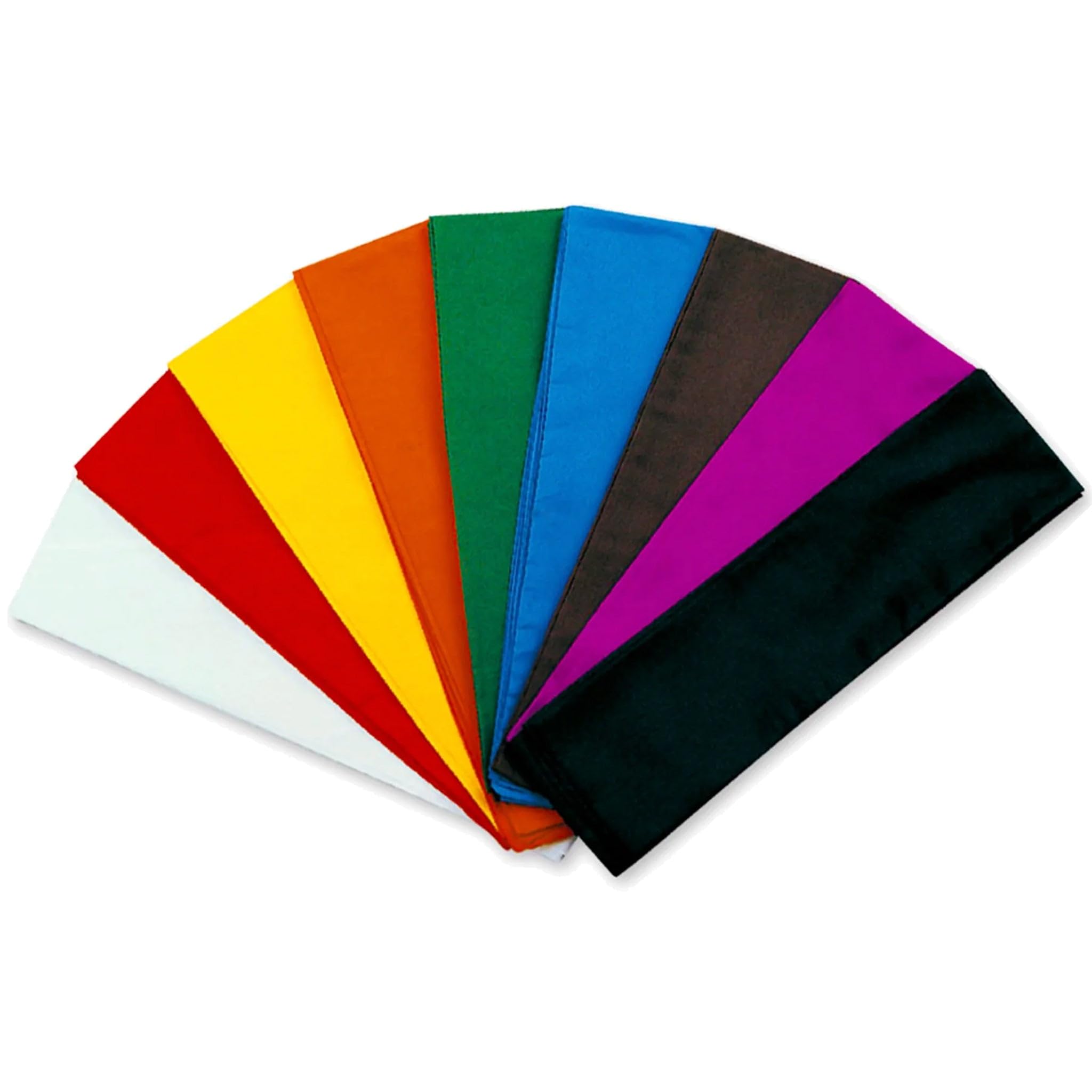 MAR | Traditional Grading Kung Fu Sash Single Colour (Red, 7, Centimetres, 300.00, Centimetres, 0.5, Centimetres, 7, Centimetres, 0.5, Centimetres)