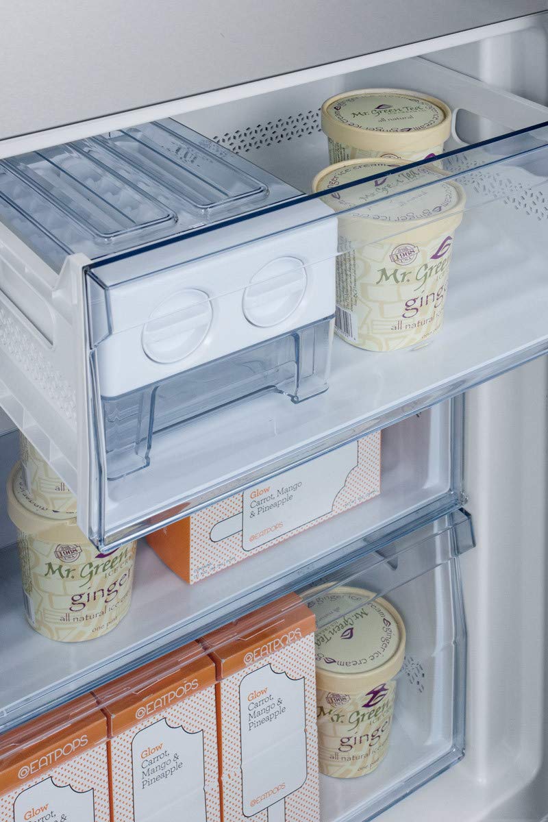 Summit Appliance FFBF192SS 24" Wide Bottom Freezer Refrigerator, 12.5 cu. ft Capacity, Frost