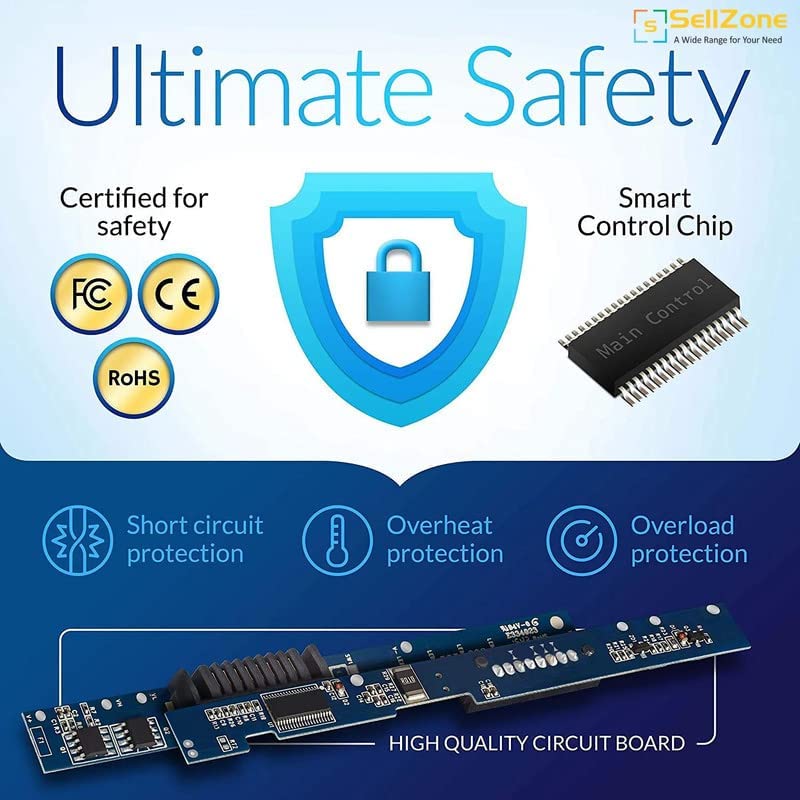SellZone OEM Battery for XCMRD MR90Y 14.8V Compatible with Dell Inspiron 14 3421 3437 5421 5437 15 3542 3521 N3531 3541 3543 3421 5421 3521 3721... - Image 6