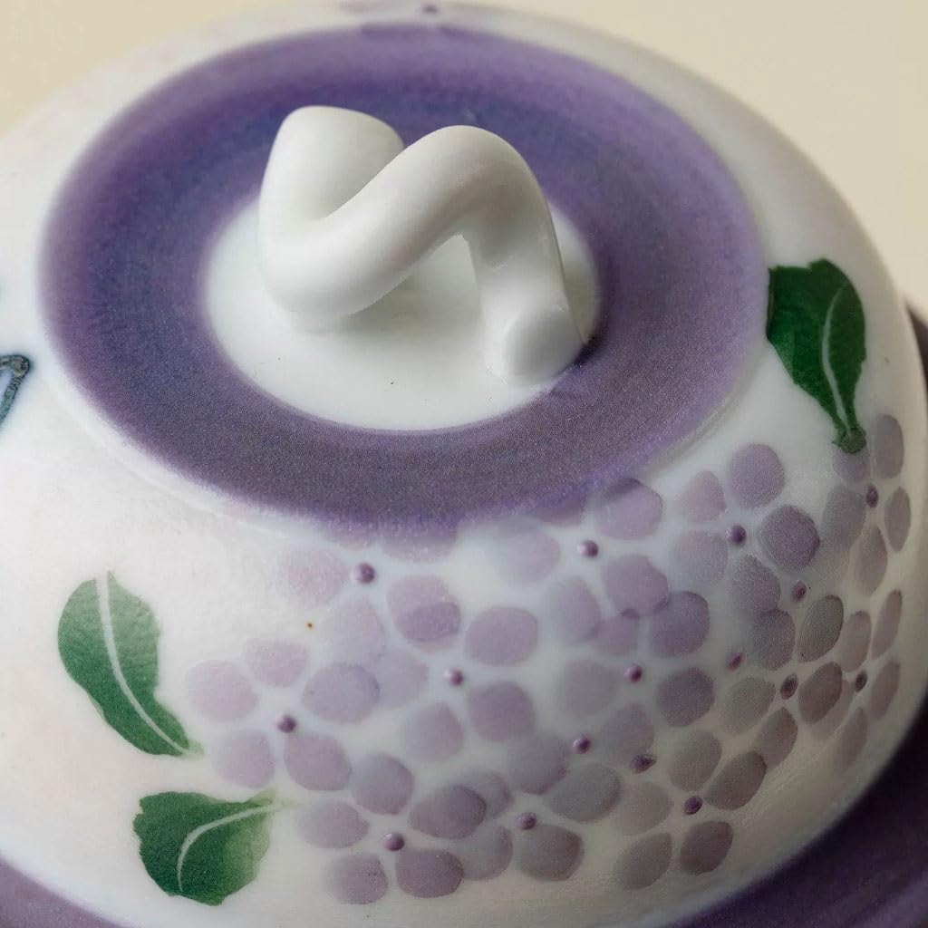 Barattoli Sale Zucchero caffè Mini Barattolo Sigillato con Pendente for tè in Ceramica A Forma di Farfalla Dipinta A Mano