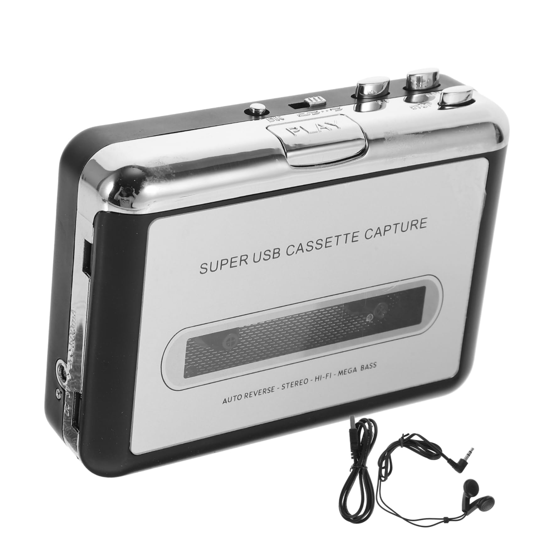 Lettore Audiocassette USB Portatile Convertitore Cassette Mp3