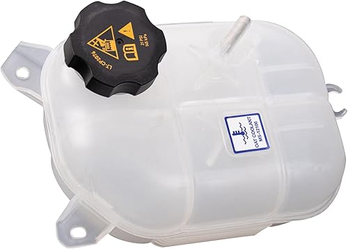 Vista 335 de TRQ Botella de desbordamiento del tanque de expansión del depósito de refrigerante del radiador compatible con Porsche Macan 2015-2018