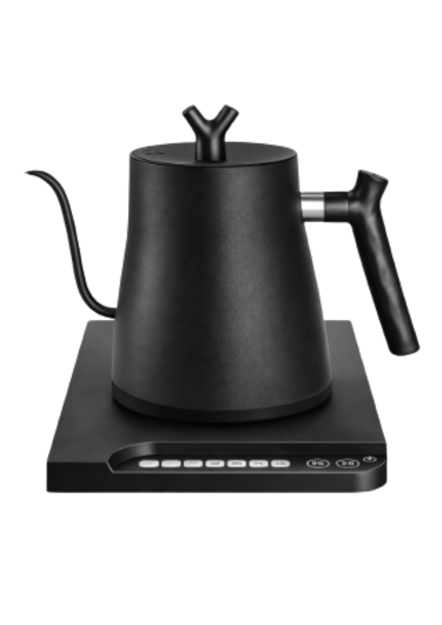 DOPPIO Precision Gooseneck Electric Kettle with Temperature Control Base – 1L Rapid Boil Pour Over Coffee & Tea Maker, 304 Stainless Steel, Matte Black-image-48