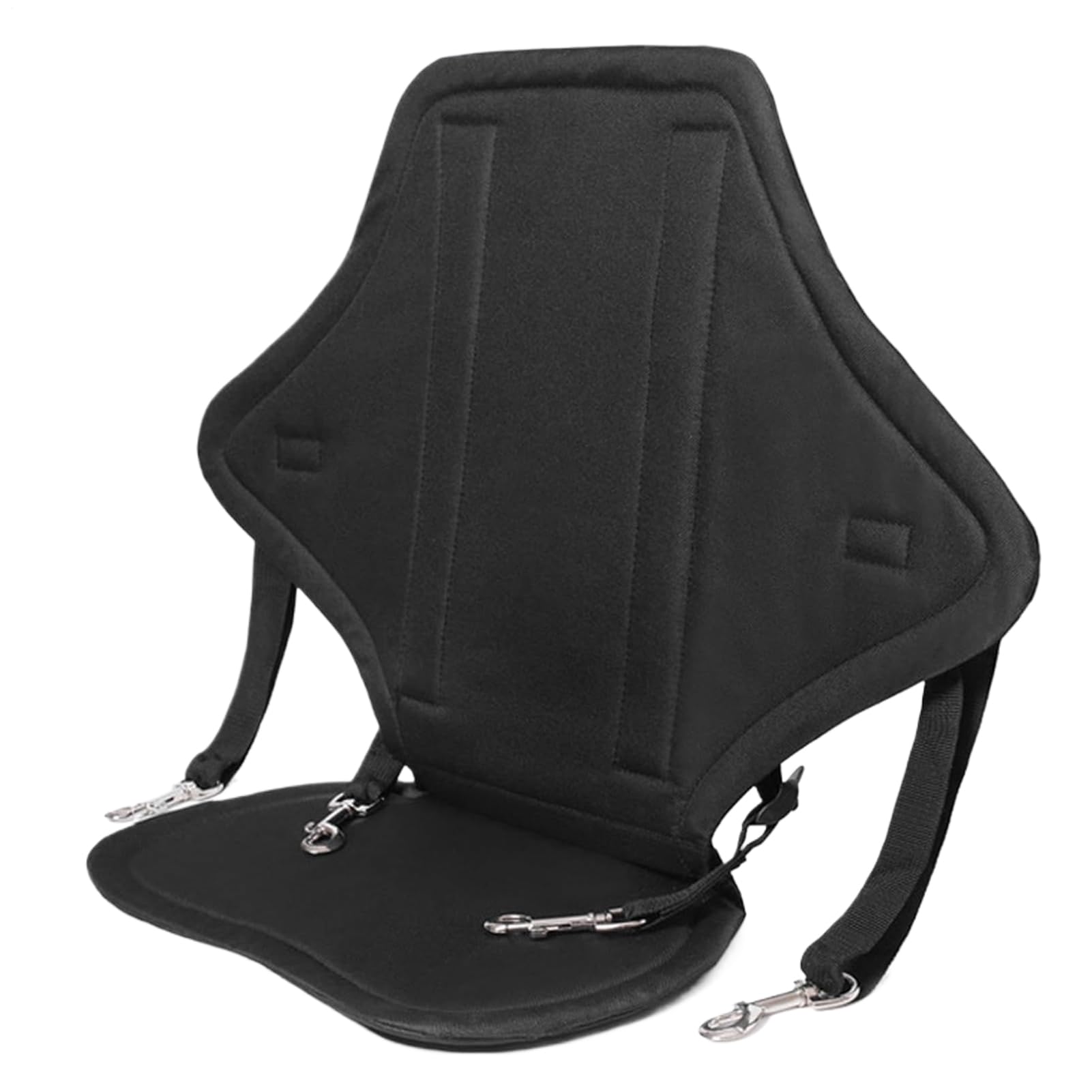 Kayak Seat Cushion, Kayak Seat With Back Support, Cushioned Boat Chair, Enhanced Comfort, Flexible Positioning System, 64cm, For Kayaks, Paddle Boards, And Boats