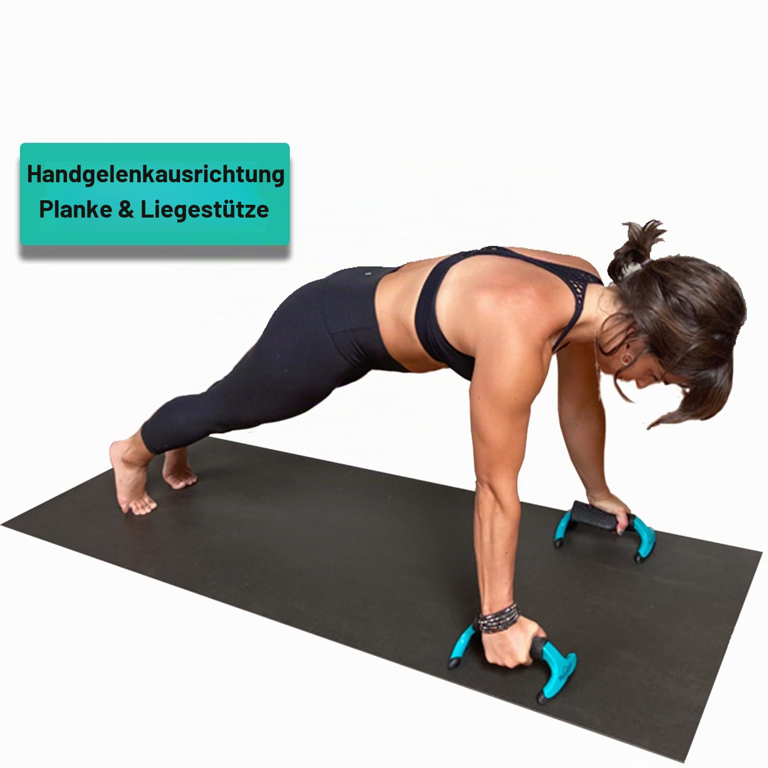 Hochleistungs-Yoga-Blöcke für Komfort am Handgelenk, Unterstützung und Ausrichtung, um Handgelenkschmerzen zu beseitigen – hervorragend für fortgeschrittene und grundlegende Posen, Balance
