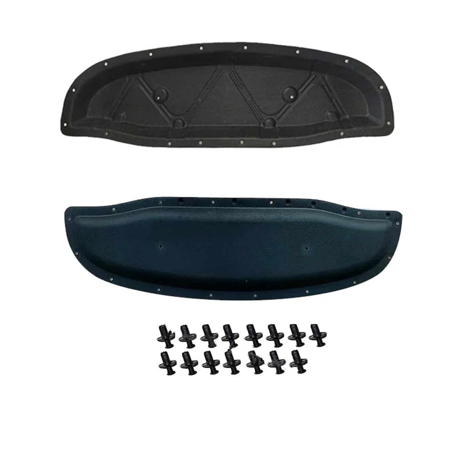 Ltusgt Type A Car Hood Insulation Pad For Leapmotor B10 2025~2027 Car Hood Thermal Lining Engine Soundproof Cotton Insulation Mat Cover(Type A)