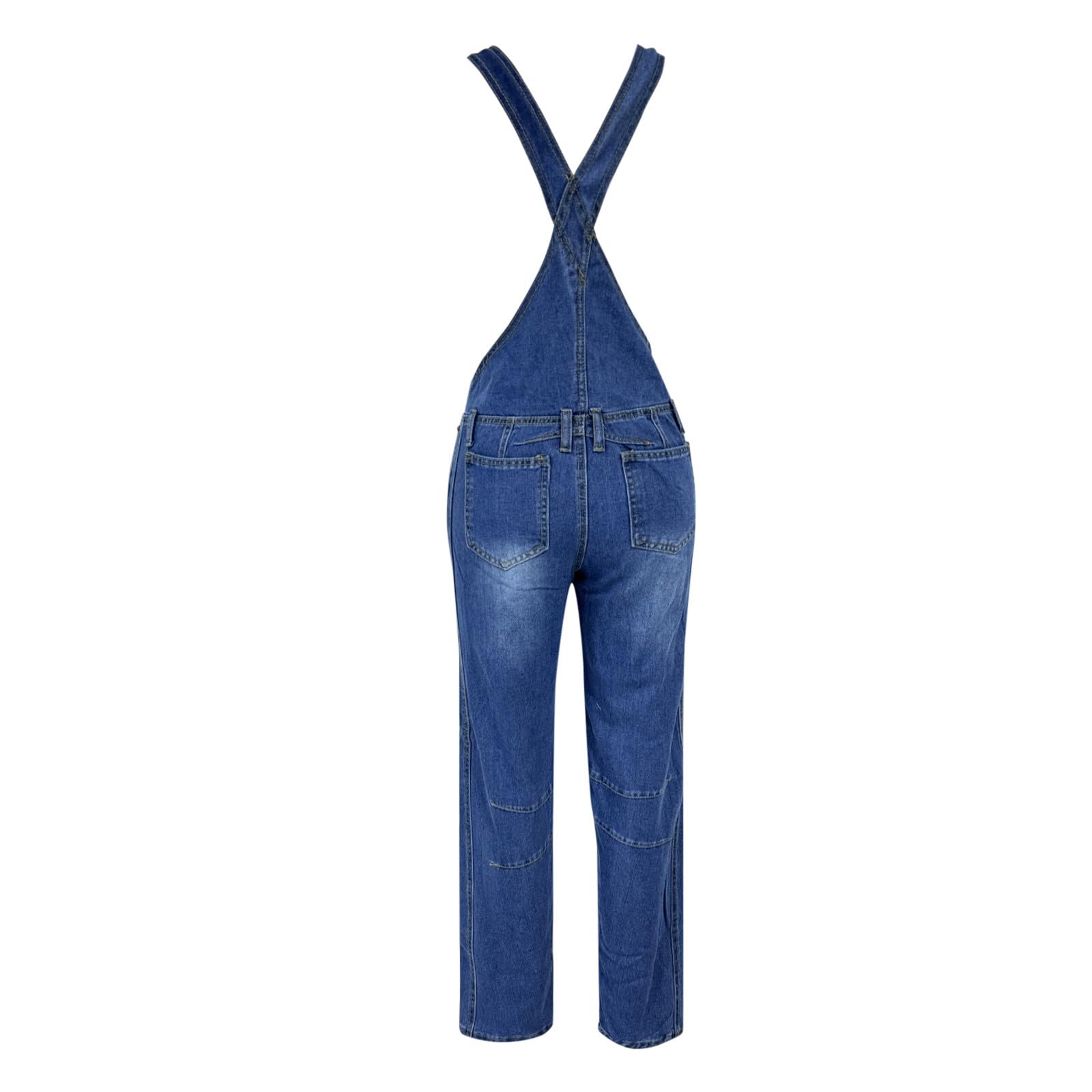 Peto Vaquero Mujer Mono Tezano Trabajo Macacao Tallas Grandes Talla Grande Overol Elegante Largos Anchos para Hippie Fiesta De Informal Deportivo