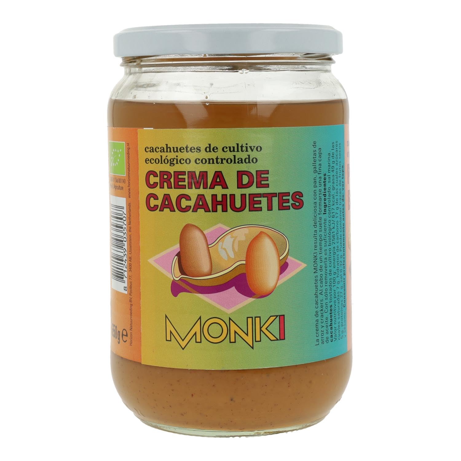 Monki Mantequilla Cacahuete Eco 0.33 ml