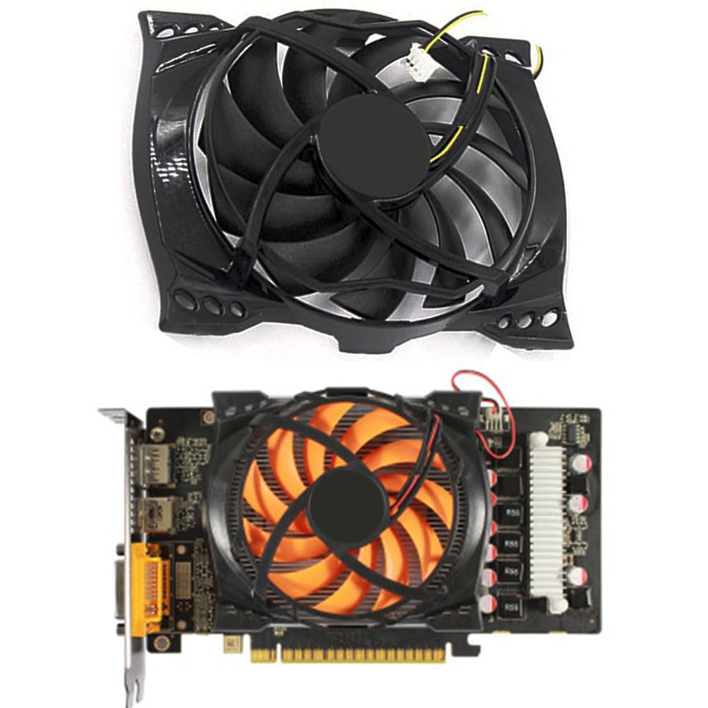 120mm 12V 0.15A 4 Pin Graphics Card Cooling Fan Replacement for ZOTAC GTS250 GT240 GT440 Video Card Cooler Fans