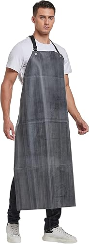 Miniatura 10 de Delantal de goma impermeable para carnicero resistente al aceite resistente a los productos químicos delantales de seguridad para limpiar peces,