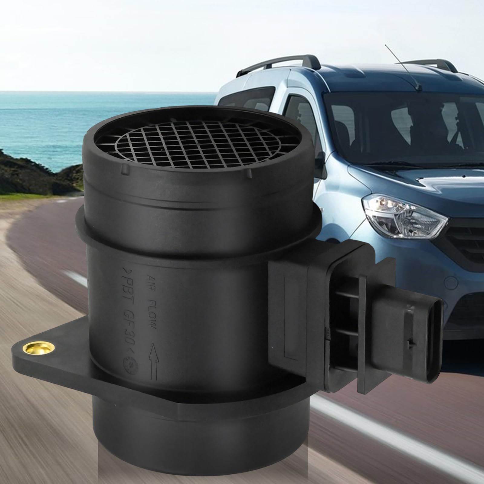 Medidor de flujo de aire masivo para automóvil, sensor MAF, sensor de flujo de aire automotriz, repuesto para HYUNDAI Matrix 1.5 CRDi 04-10 Getz 1.5 CRDi 05-09, sustituye a 28164-2A401