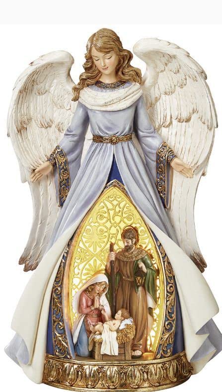 HOLY FAMILY「キリスト誕生」電池式デコレーション