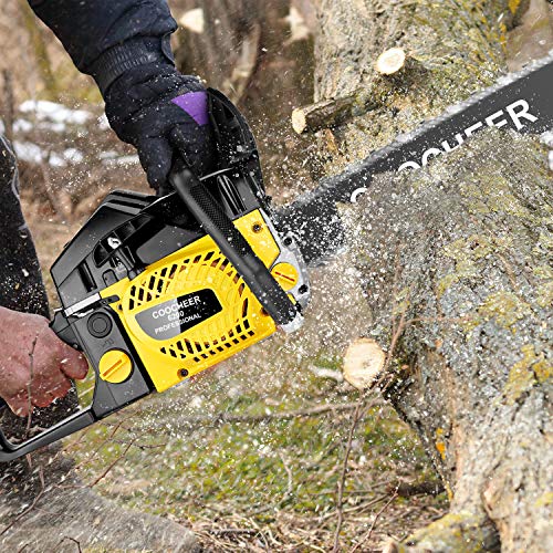 COOCHEER Chainsaw, 62CC 20