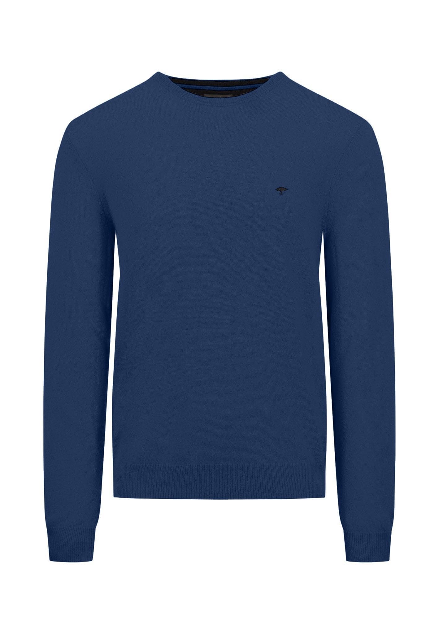 FYNCH-HATTON Pullover aus Merino-Kaschmir mit Rundhalsausschnitt