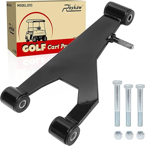 Roykaw Club Car DS Delta A-Plate Sub Assembly Brazo de control para modelos de carrito de golf eléctrico y gas de 1993 en adelante, reemplaza al OEM
