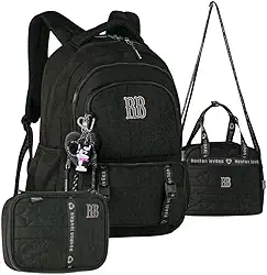 Kit Mochila Rebecca Bonbon Matelassê com Lancheira e Estojo Box Coleção 2026